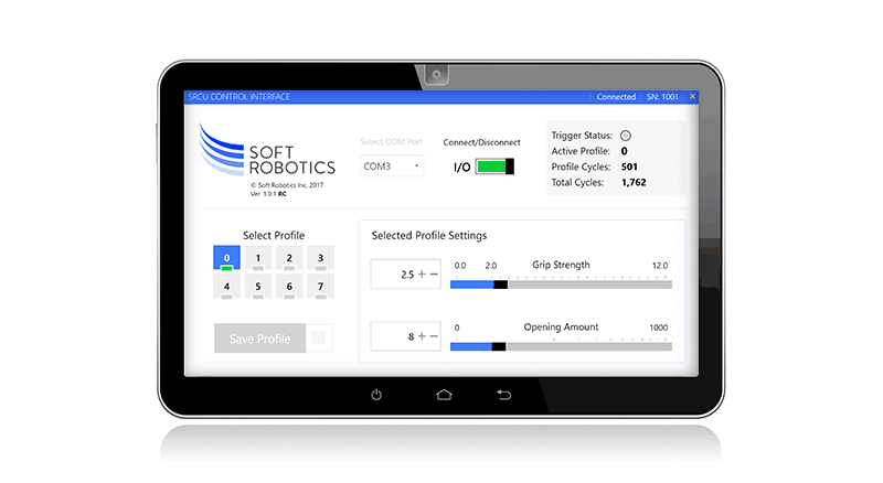 Tablet with SR Software